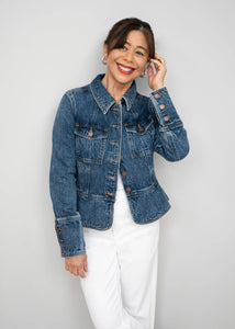 FDJ DENIM JACKET | UTILITY-Jackets & Sweaters-FRENCH DRESSING JEANS-Coriander