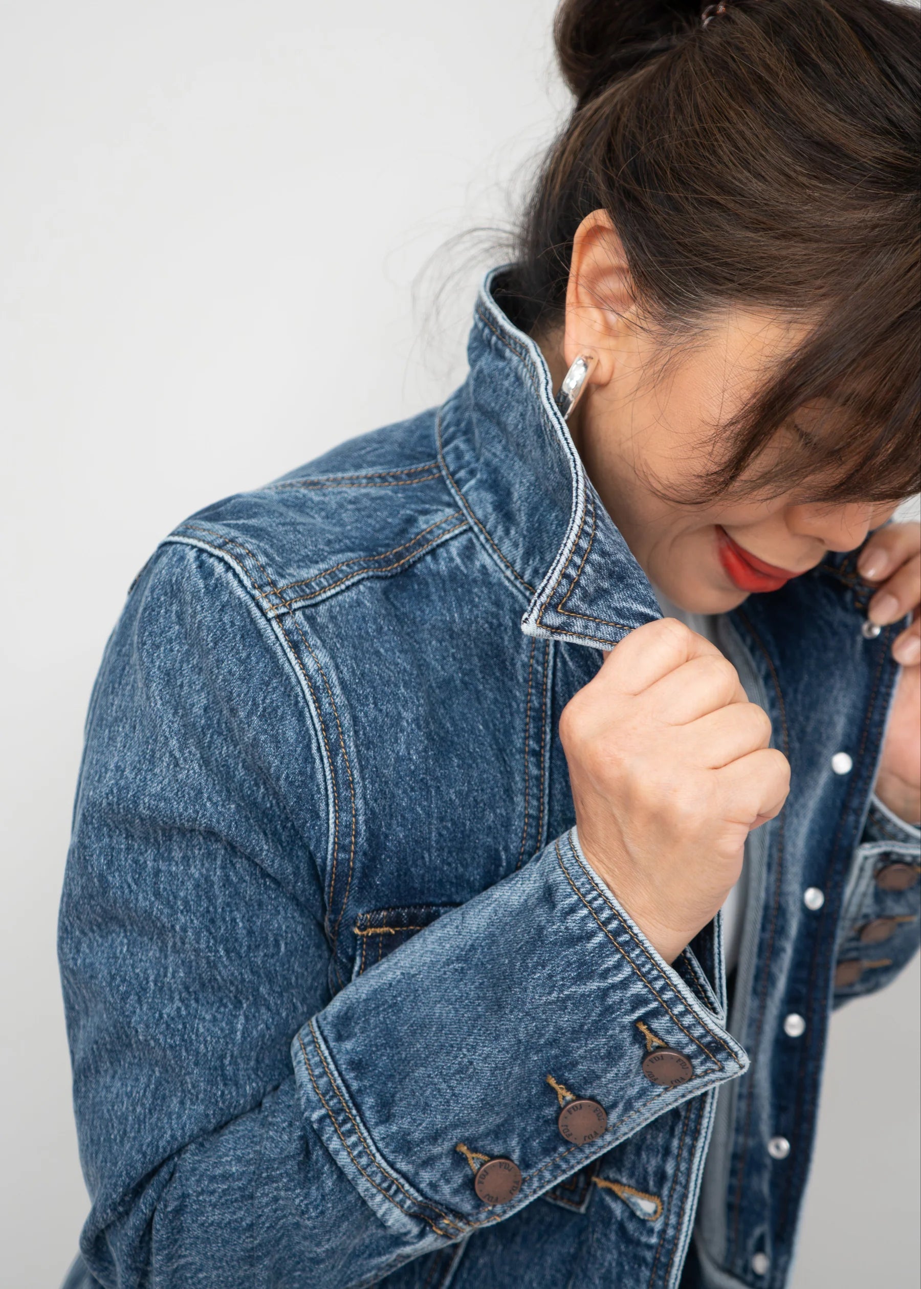 FDJ DENIM JACKET | UTILITY-Jackets & Sweaters-FRENCH DRESSING JEANS-Coriander
