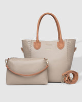 DUBLIN TOTE-Bags & Wallets-LOUENHIDE-CHAI TAN-Coriander