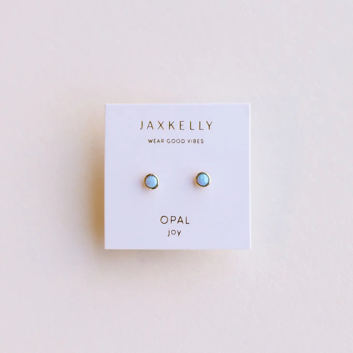 EARRINGS | FIRE OPAL STUDS-Jewellery-JAX KELLY-Coriander
