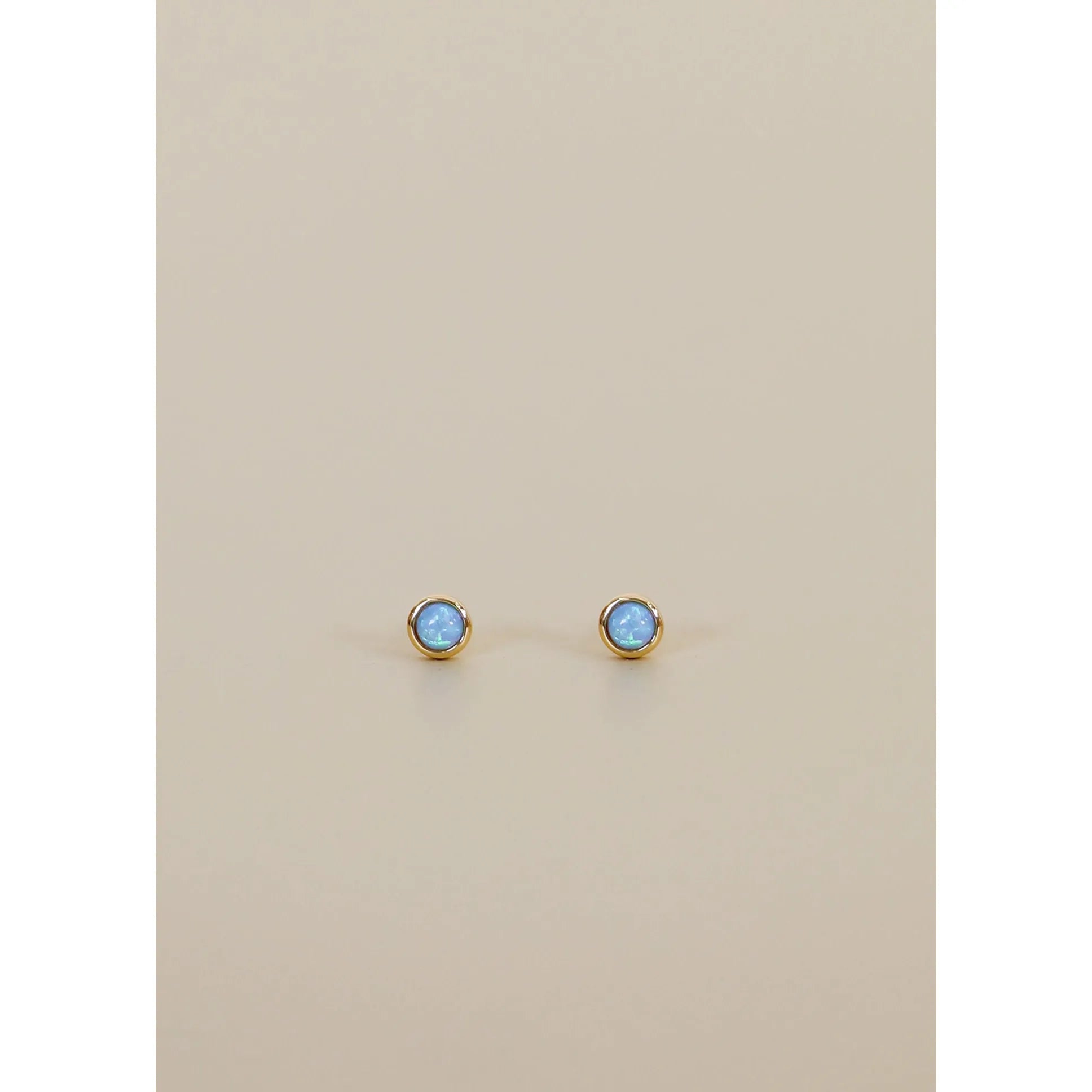 EARRINGS | FIRE OPAL STUDS-Jewellery-JAX KELLY-Coriander