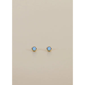 EARRINGS | FIRE OPAL STUDS-Jewellery-JAX KELLY-Coriander