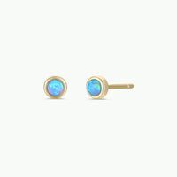 EARRINGS | FIRE OPAL STUDS-Jewellery-JAX KELLY-Coriander