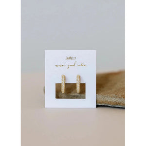 EARRINGS | GOLD HOOP-Jewellery-JAX KELLY-Coriander