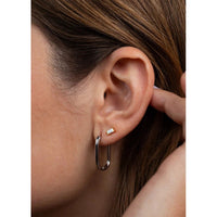 EARRINGS | WHITE OPAL BAGUETTE STUDS-Jewellery-JAX KELLY-Coriander