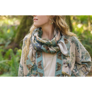 EARTH AND SKY SCARF-Scarves & Wraps-MARKET OF STARS-Coriander