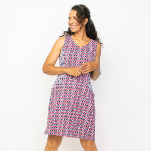 EASY POCKET DRESS-Dresses-HABITAT-XSMALL-MELON-Coriander