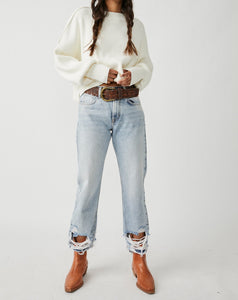 EASY STREET CROP SWEATER-Jackets & Sweaters-FREE PEOPLE-SMALL-WHITE-Coriander