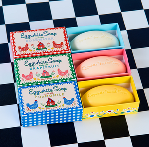 EGGWHITE AND CHAMOMILE FACIAL SOAP-Self Care-SWEDISH DREAM-Coriander