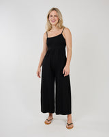 ELSIE JUMPSUIT-Bottoms-SHANNON PASSERO-SMALL-Black-Coriander