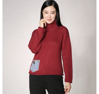 EMERIE PULLOVER-Jackets & Sweaters-SHANNON PASSERO-XSMALL-MERLOT-Coriander