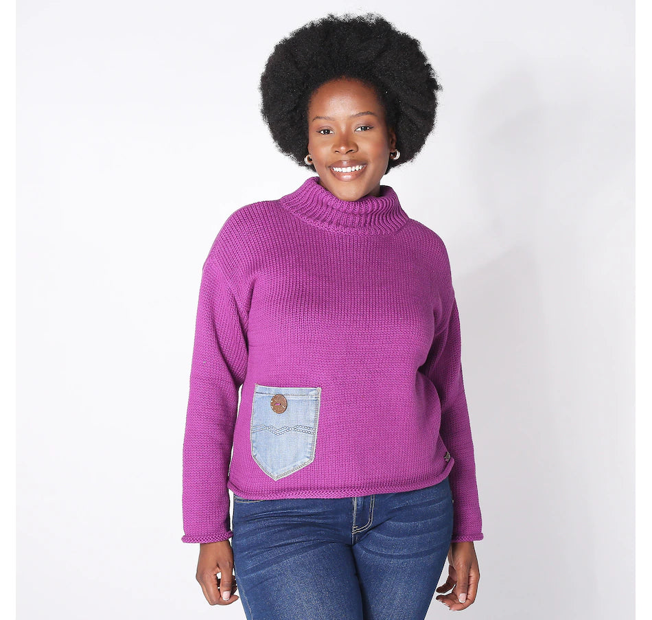 EMERIE PULLOVER-Jackets & Sweaters-SHANNON PASSERO-XSMALL-VIOLET-Coriander