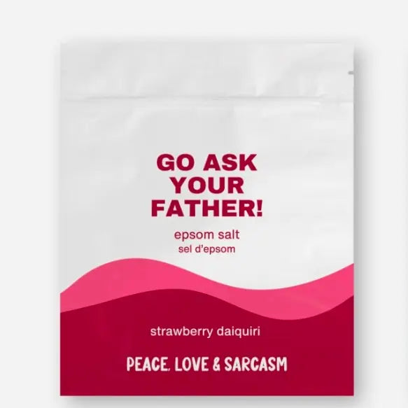 EPSOM SALT BATH SOAK | GO ASK YOUR FATHER-Self Care-PEACE, LOVE AND SARCASM-Coriander