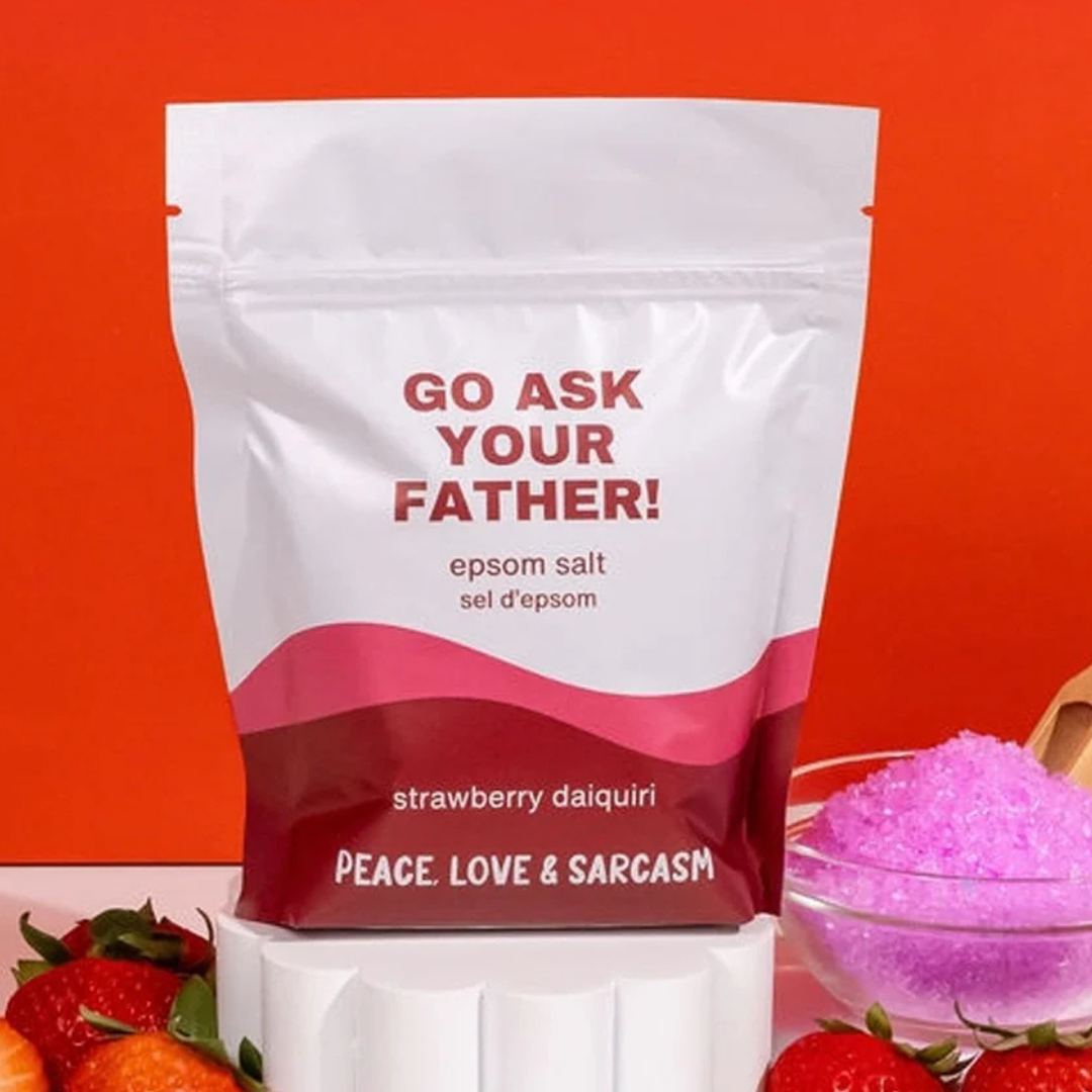 EPSOM SALT BATH SOAK | GO ASK YOUR FATHER-Self Care-PEACE, LOVE AND SARCASM-Coriander
