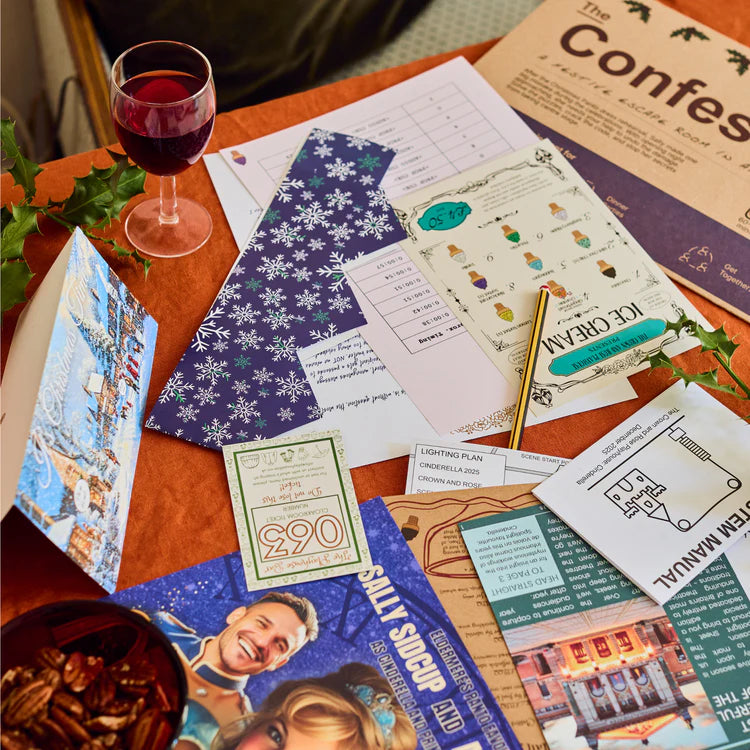 ESCAPE ROOM GAME | CHRISTMAS: THE CONFESSION-Fun and Games-PUZZLE POST UK-Coriander