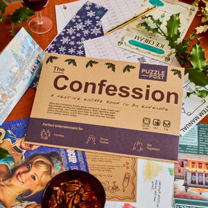 ESCAPE ROOM GAME | CHRISTMAS: THE CONFESSION-Fun and Games-PUZZLE POST UK-Coriander