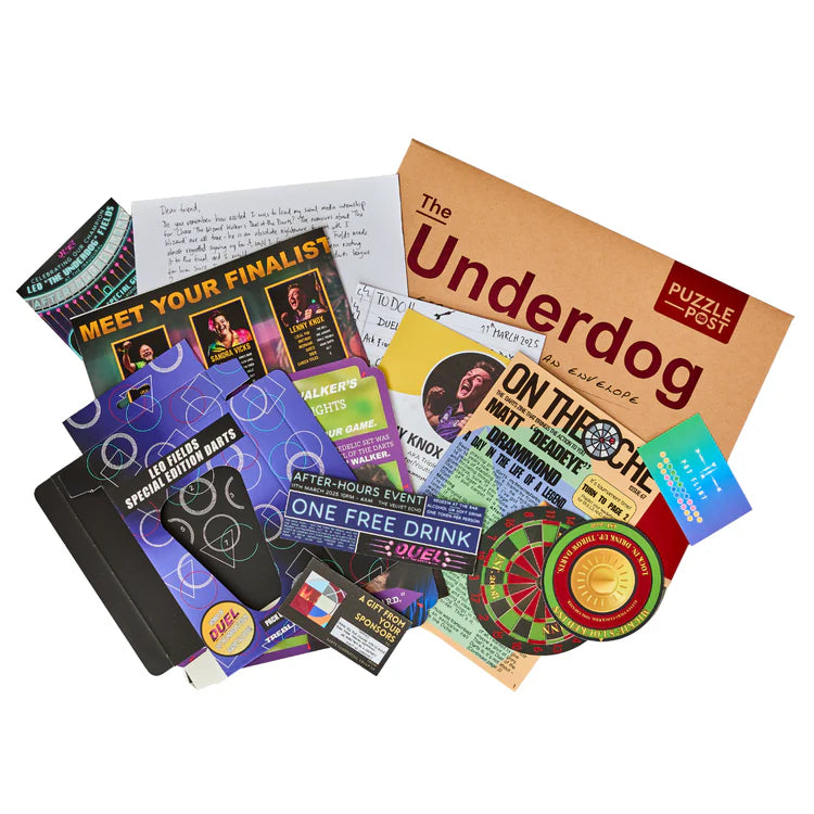 ESCAPE ROOM GAME | THE UNDERDOG-Fun and Games-PUZZLE POST UK-Coriander