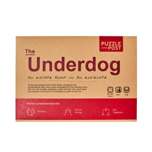 ESCAPE ROOM GAME | THE UNDERDOG-Fun and Games-PUZZLE POST UK-Coriander
