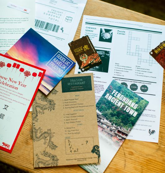 ESCAPE ROOM IN AN ENVELOPE: THE BLUNDER DINNER PARTY-Fun and Games-PUZZLE POST UK-Coriander