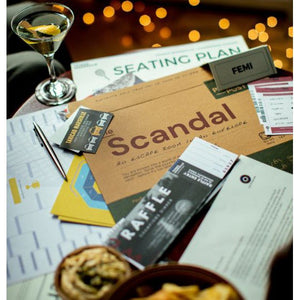 ESCAPE ROOM IN AN ENVELOPE - THE SCANDAL DINNER PARTY-Fun and Games-PUZZLE POST UK-Coriander