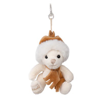 EUGENE BAG CHARM | WHITE-Stuffies-BUKOWSKI BEARS-Coriander