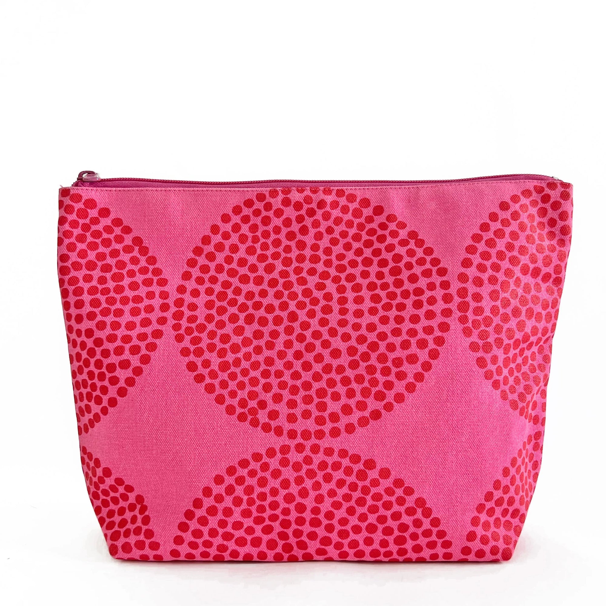 EXTRA LARGE BIG WHEELS TRAVEL POUCH - PINK/RED-Case-SEE DESIGN-Coriander