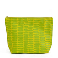 EXTRA LARGE WALL TRAVEL POUCH - CITRON/GREEN-Case-SEE DESIGN-Coriander