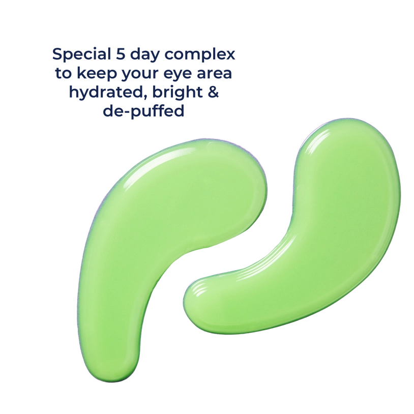 EYE HYDROGEL PADS | GREEN CAFFEINE BRIGHT-Self Care-VITAMASQUES-Coriander