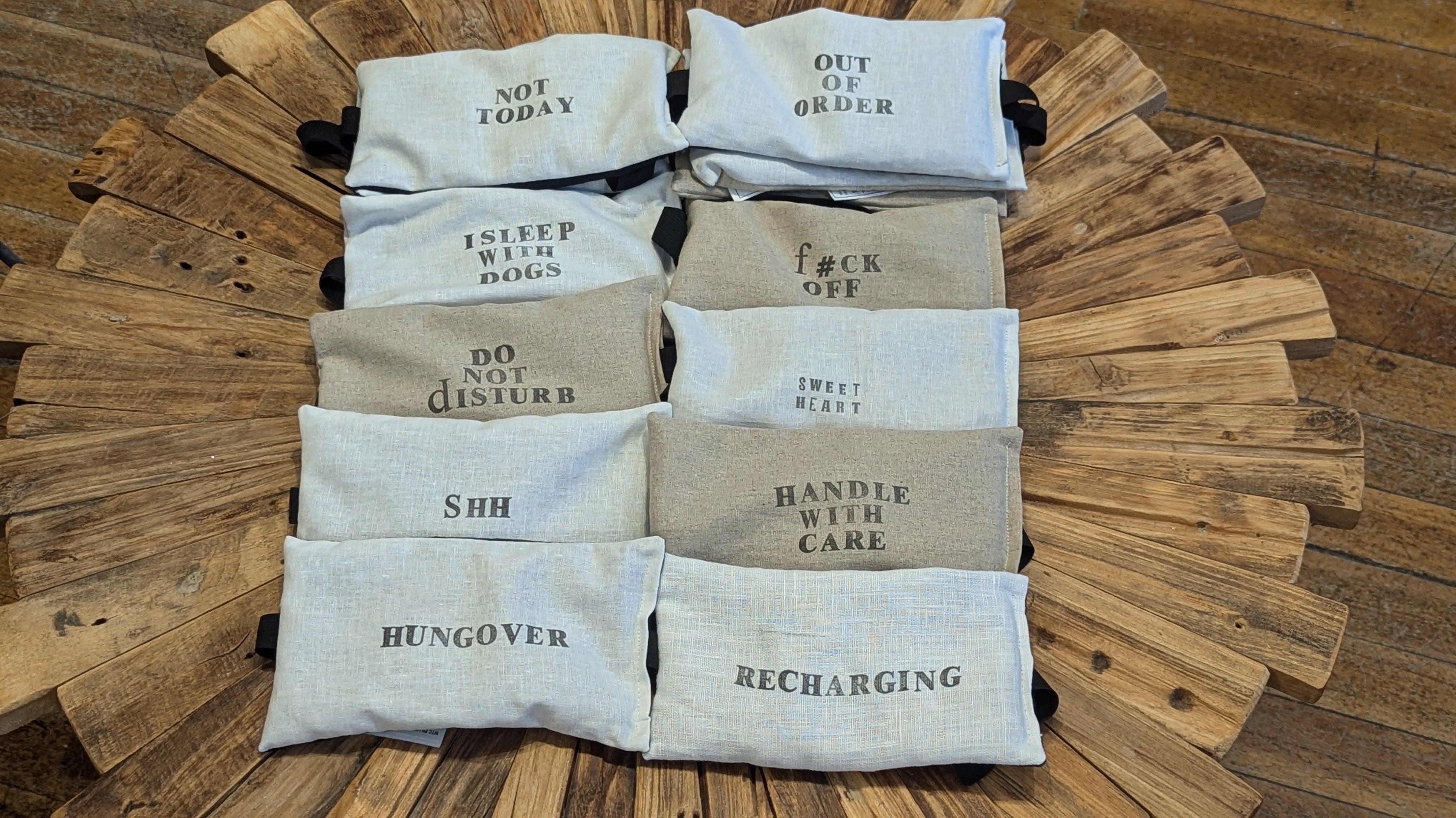 EYE PILLOW | FLAX SEED & LAVENDER-Self care-WILLOW TREE-Coriander