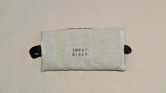EYE PILLOW | FLAX SEED & LAVENDER-Self care-WILLOW TREE-SWEET HEART-Coriander