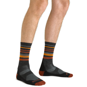 FASTPACK MICRO CREW LIGHTWEIGHT CUSHION SOCK-Socks-DARN TOUGH-LARGE-CHARCOAL-Coriander