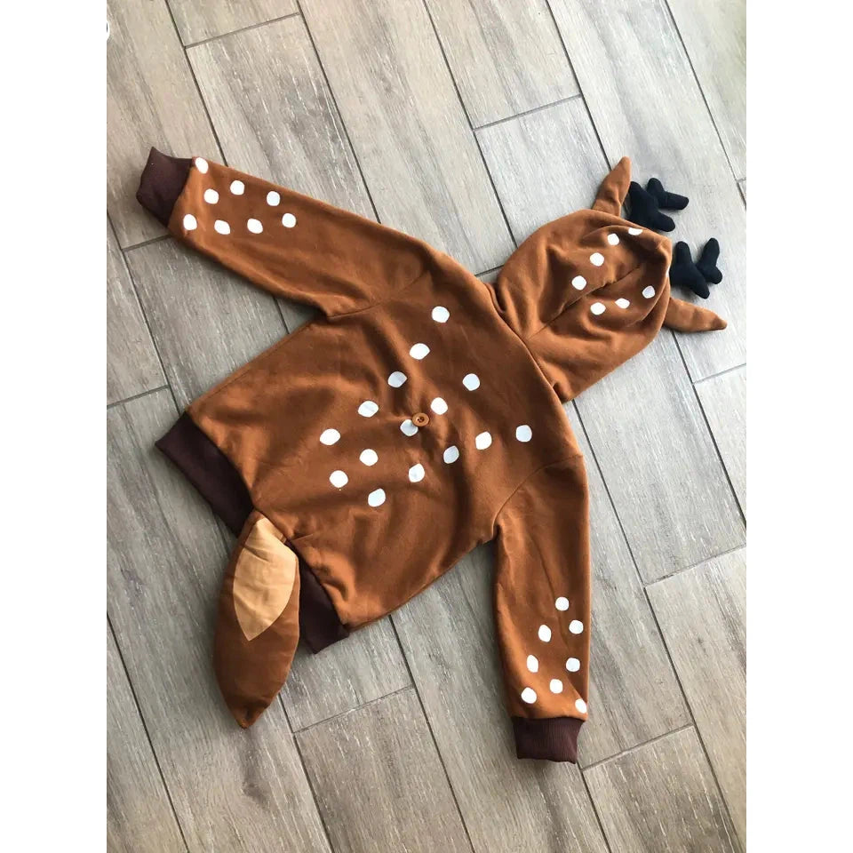 FAWN HOODIE-Kids-DOODLE PANTS-Coriander