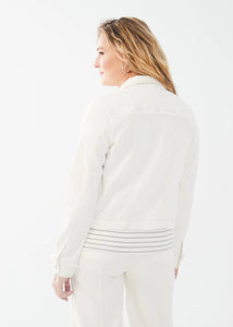 FDJ CROP JACKET-Jackets & Sweaters-FRENCH DRESSING JEANS-Coriander