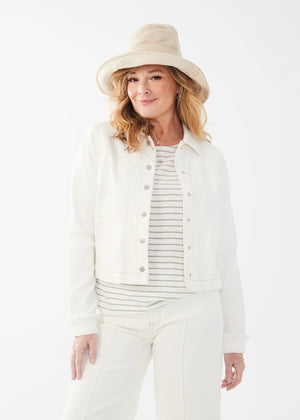 FDJ CROP JACKET-Jackets & Sweaters-FRENCH DRESSING JEANS-SMALL-IVORY-Coriander