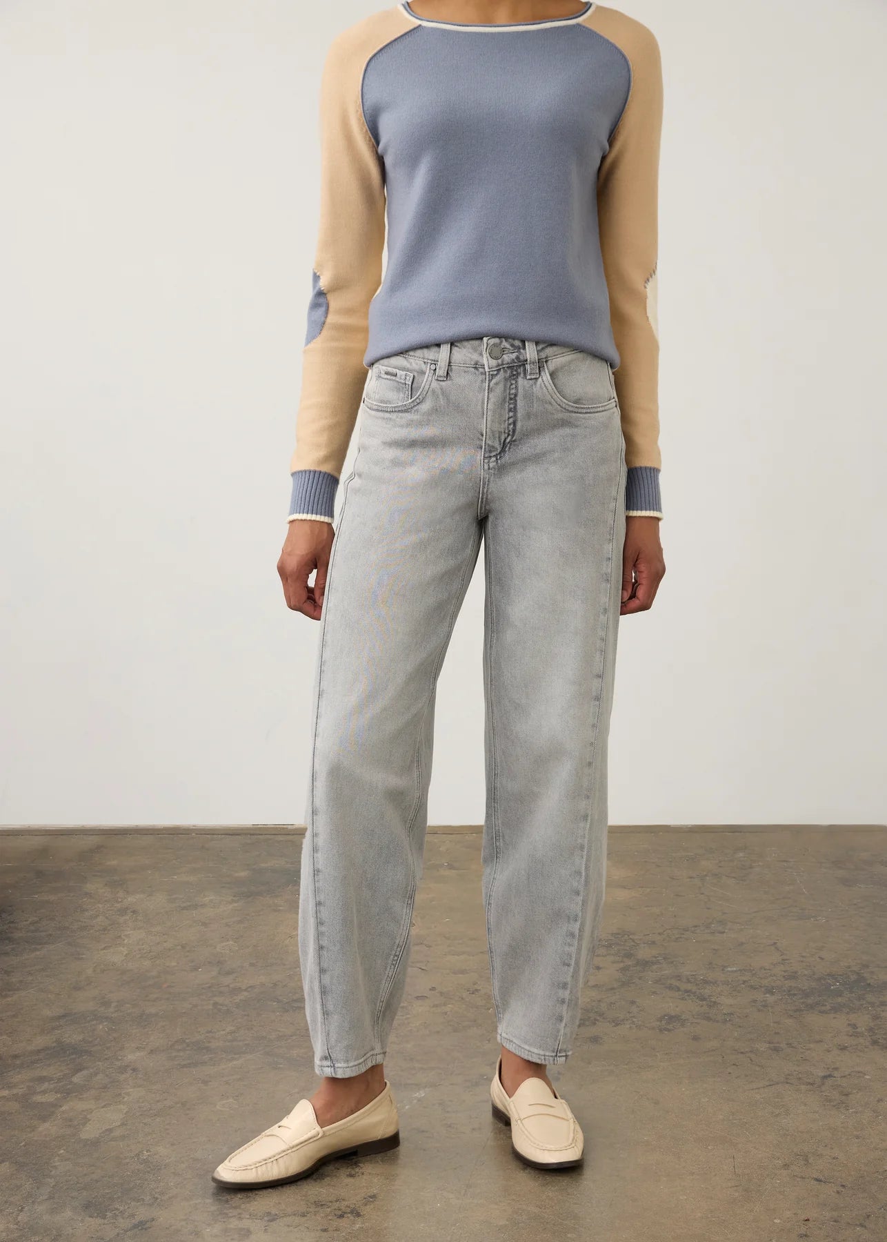FDJ DENIM | GIRLFRIEND BARREL ANKLE-Denim-FRENCH DRESSING JEANS-Coriander