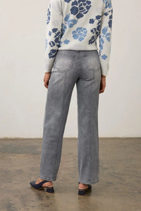 FDJ DENIM | OLIVIA PINTUCK WIDE LEG-Denim-FRENCH DRESSING JEANS-Coriander