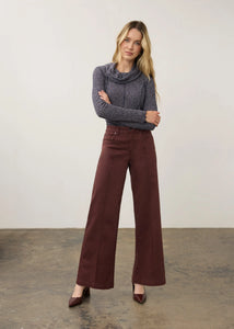FDJ DENIM | OLIVIA WIDE LEG-Denim-FRENCH DRESSING JEANS-2-FIG-Coriander