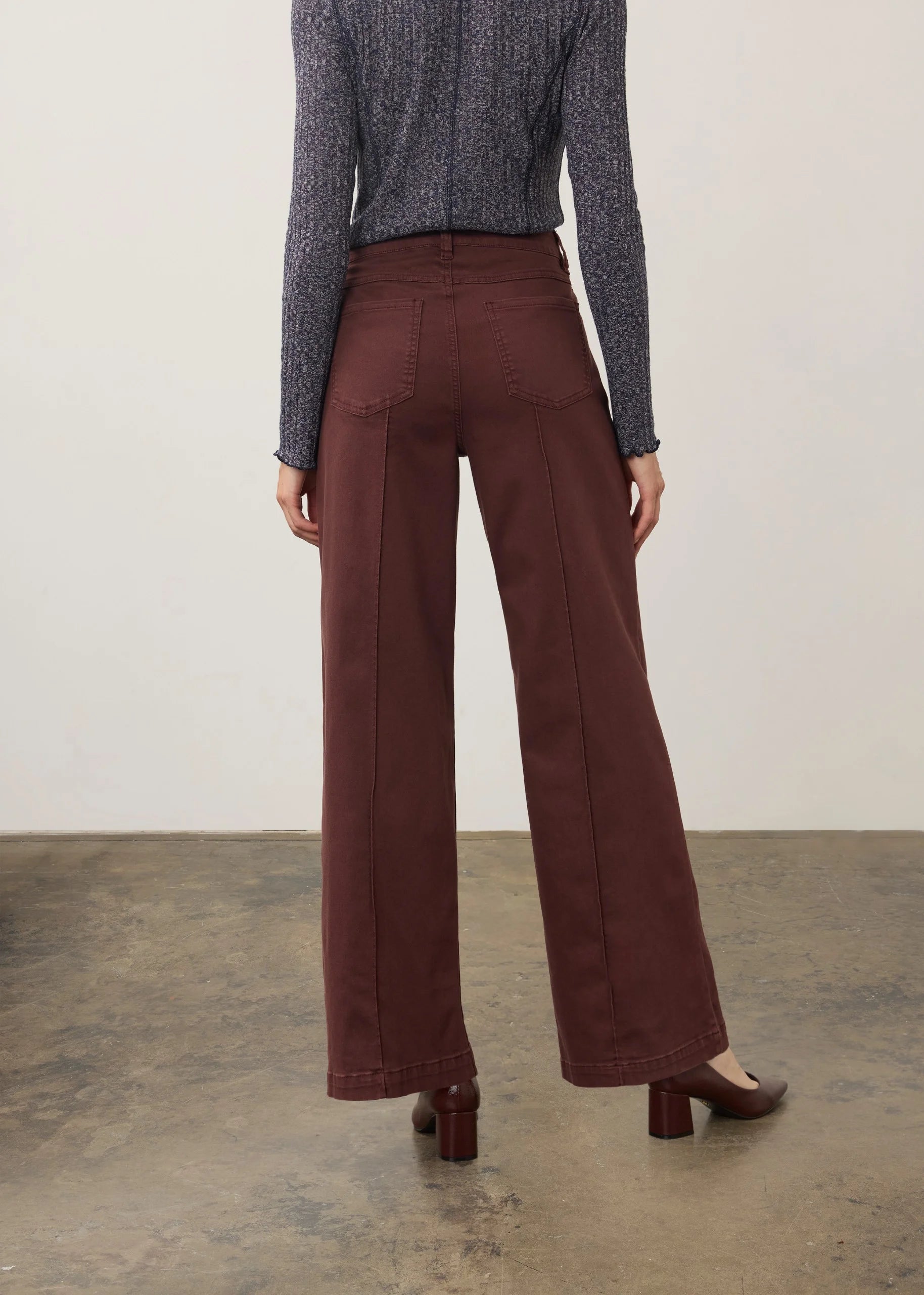 FDJ DENIM | OLIVIA WIDE LEG-Denim-FRENCH DRESSING JEANS-Coriander