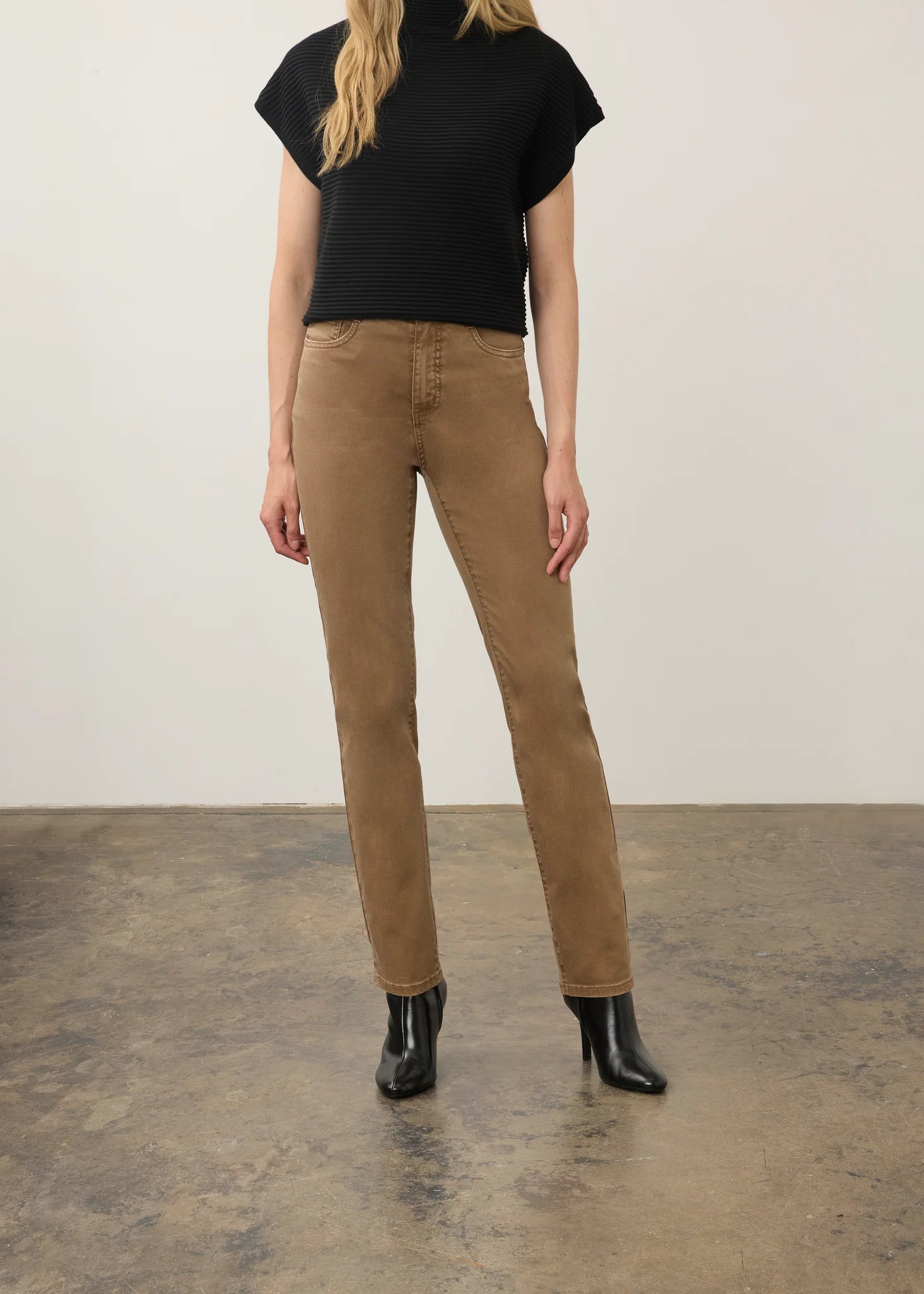 FDJ DENIM | SUZANNE STRAIGHT-Denim-FRENCH DRESSING JEANS-Coriander