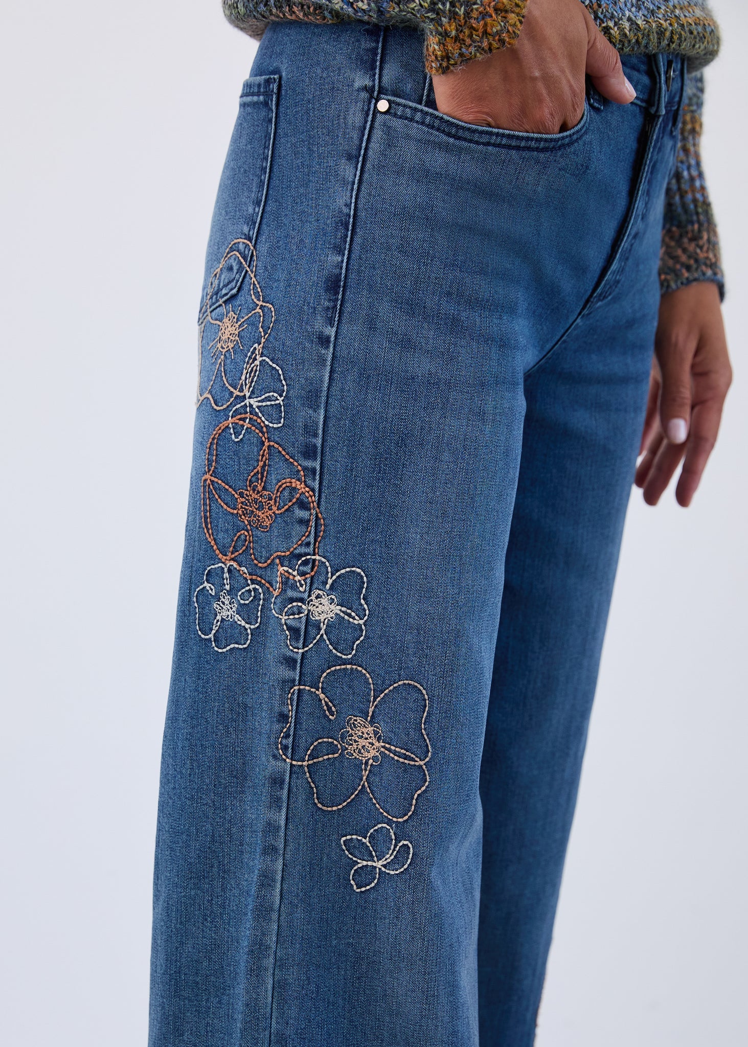 FDJ JEANS | CHRISTINA WIDE LEG-Denim-FRENCH DRESSING JEANS-Coriander