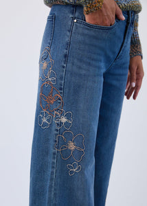 FDJ JEANS | CHRISTINA WIDE LEG-Denim-FRENCH DRESSING JEANS-Coriander