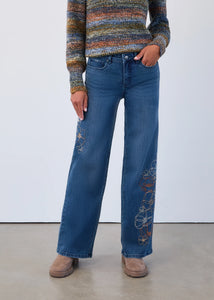 FDJ JEANS | CHRISTINA WIDE LEG-Denim-FRENCH DRESSING JEANS-4-MEDIUM DARK WASH-Coriander