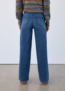 FDJ JEANS | CHRISTINA WIDE LEG-Denim-FRENCH DRESSING JEANS-Coriander