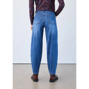 FDJ JEANS | GIRLFRIEND BARREL ANKLE-Denim-FRENCH DRESSING JEANS-Coriander