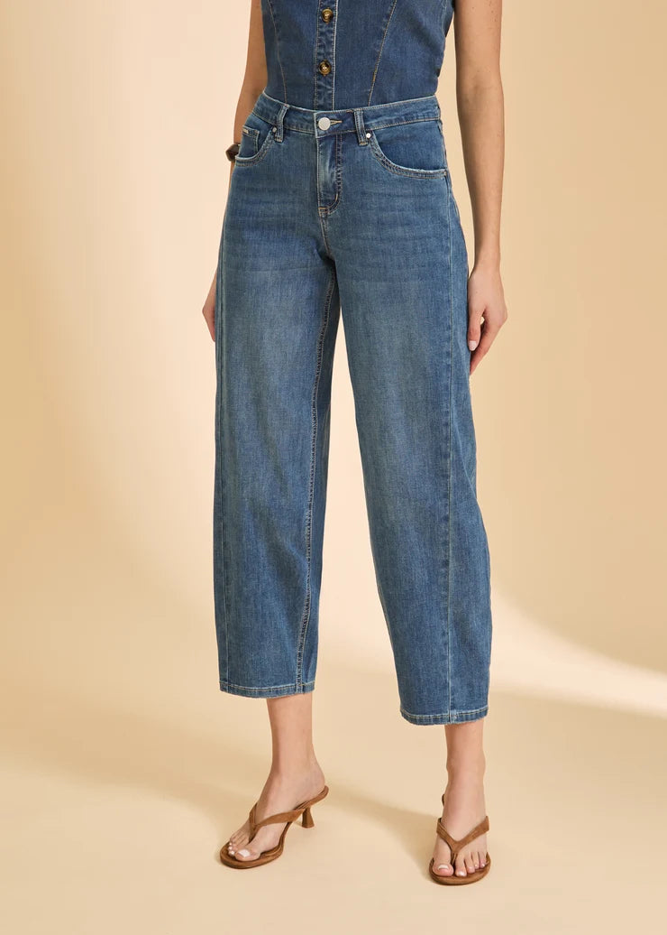 FDJ JEANS | GIRLFRIEND BARREL ANKLE-Denim-FRENCH DRESSING JEANS-Coriander