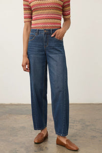 FDJ JEANS | GIRLFRIEND BARREL ANKLE-Denim-FRENCH DRESSING JEANS-Coriander