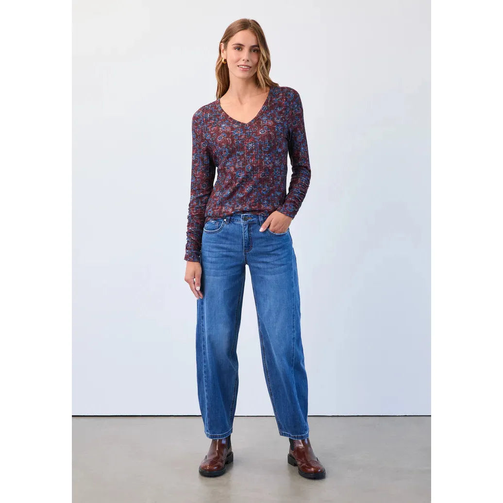 FDJ JEANS | GIRLFRIEND BARREL ANKLE-Denim-FRENCH DRESSING JEANS-Coriander