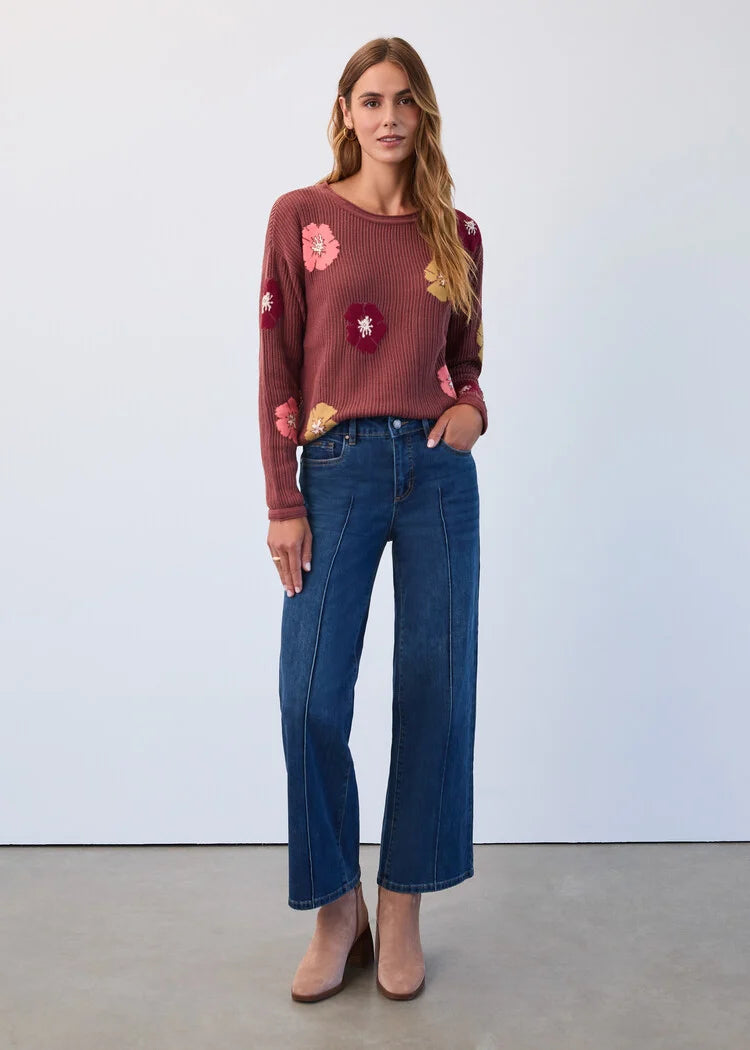 FDJ JEANS | OLIVIA WIDE LEG ANKLE-Denim-FRENCH DRESSING JEANS-Coriander