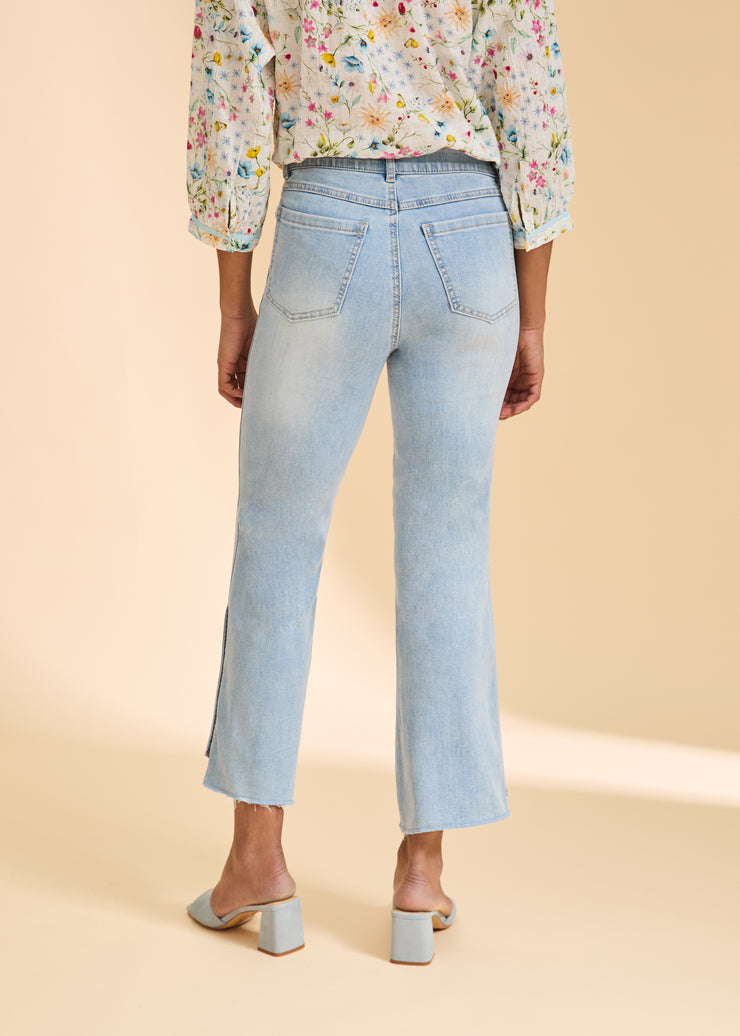 FDJ JEANS | PULL ON BOOTCUT CROP-Denim-FRENCH DRESSING JEANS-Coriander
