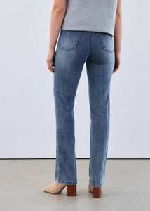 FDJ JEANS | PULL-ON STRAIGHT LEG-Denim-FRENCH DRESSING JEANS-Coriander